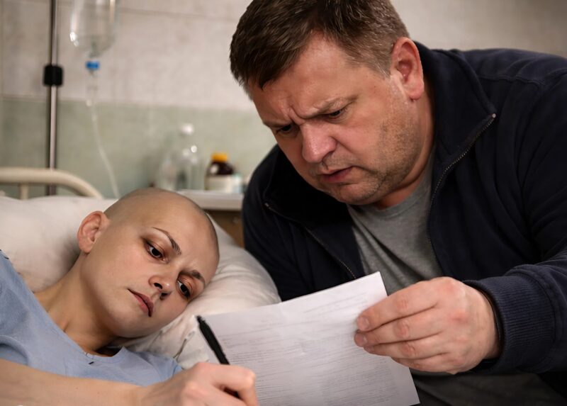 Amikor a férj bevitte a válási iratokat az intenzív osztályra, és a tollat a felesége ujjai közé csúsztatta, biztos volt benne, hogy az egész pár másodperc alatt véget ér. Ám amikor meglátta, mit írt a nő a papírra, egyszerűen ledermedt…