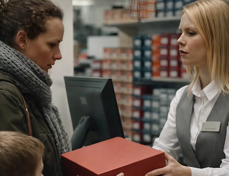 I en skobutik ryckte expediten de nya skorna ur händerna på en mamma, bara för att hon saknade två dollar, och den stackars kvinnan stod där och grät, men sedan hände något som ingen hade väntat sig